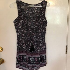 Printed romper